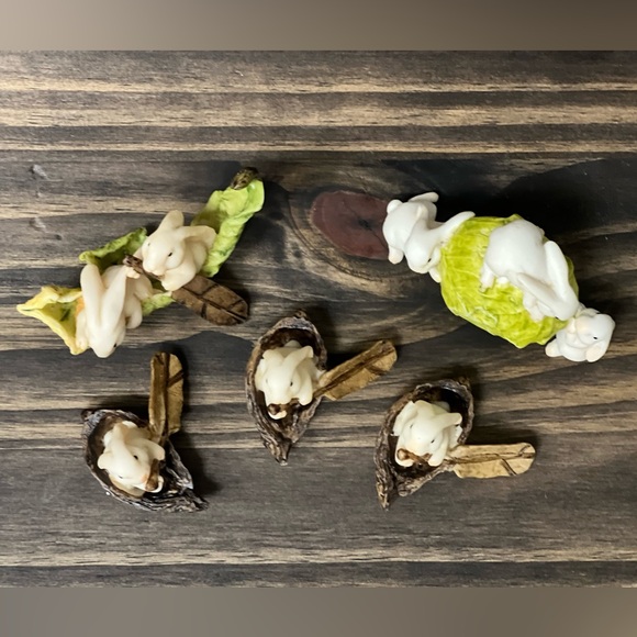 Resin bunny family - Picture 5 of 9